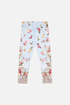 KIDS LEGGINGS WITH ELASTIC WAIST TILED IN TIME