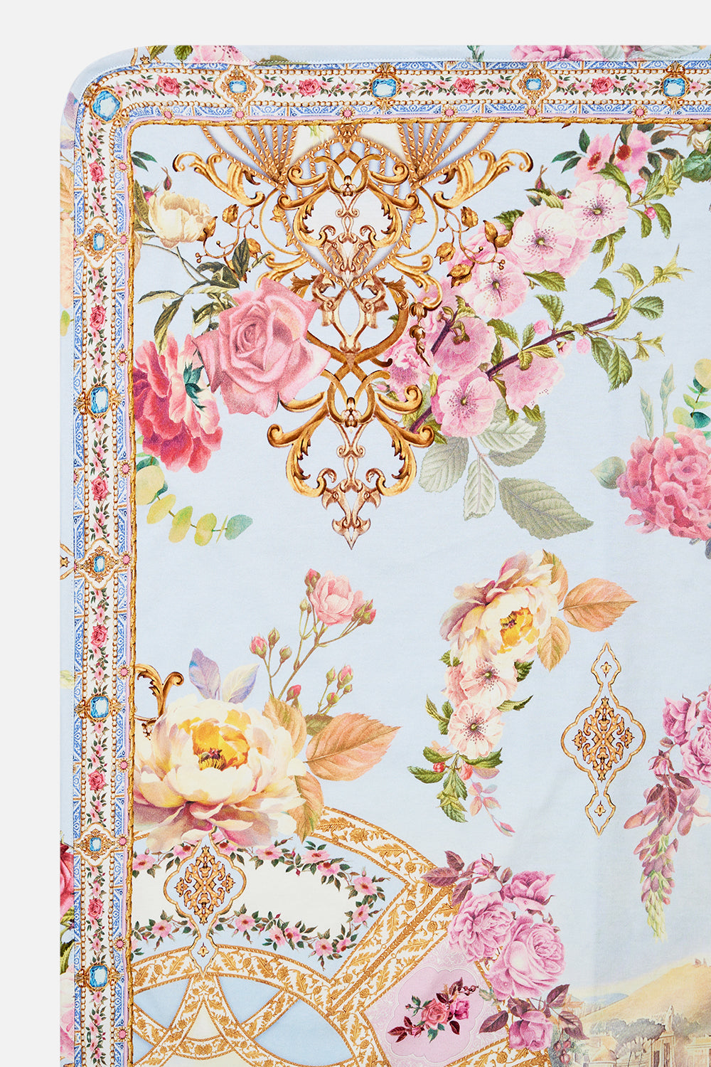 BABIES SQUARE BLANKET TILED IN TIME