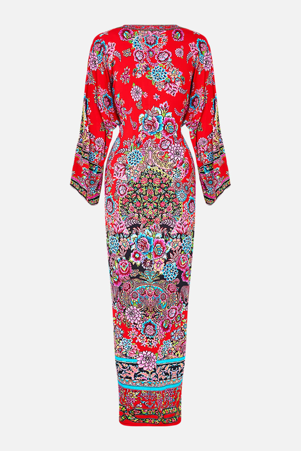 LONG SPLIT FRONT TWIST DRESS ARTISANS OF ANATOLIA