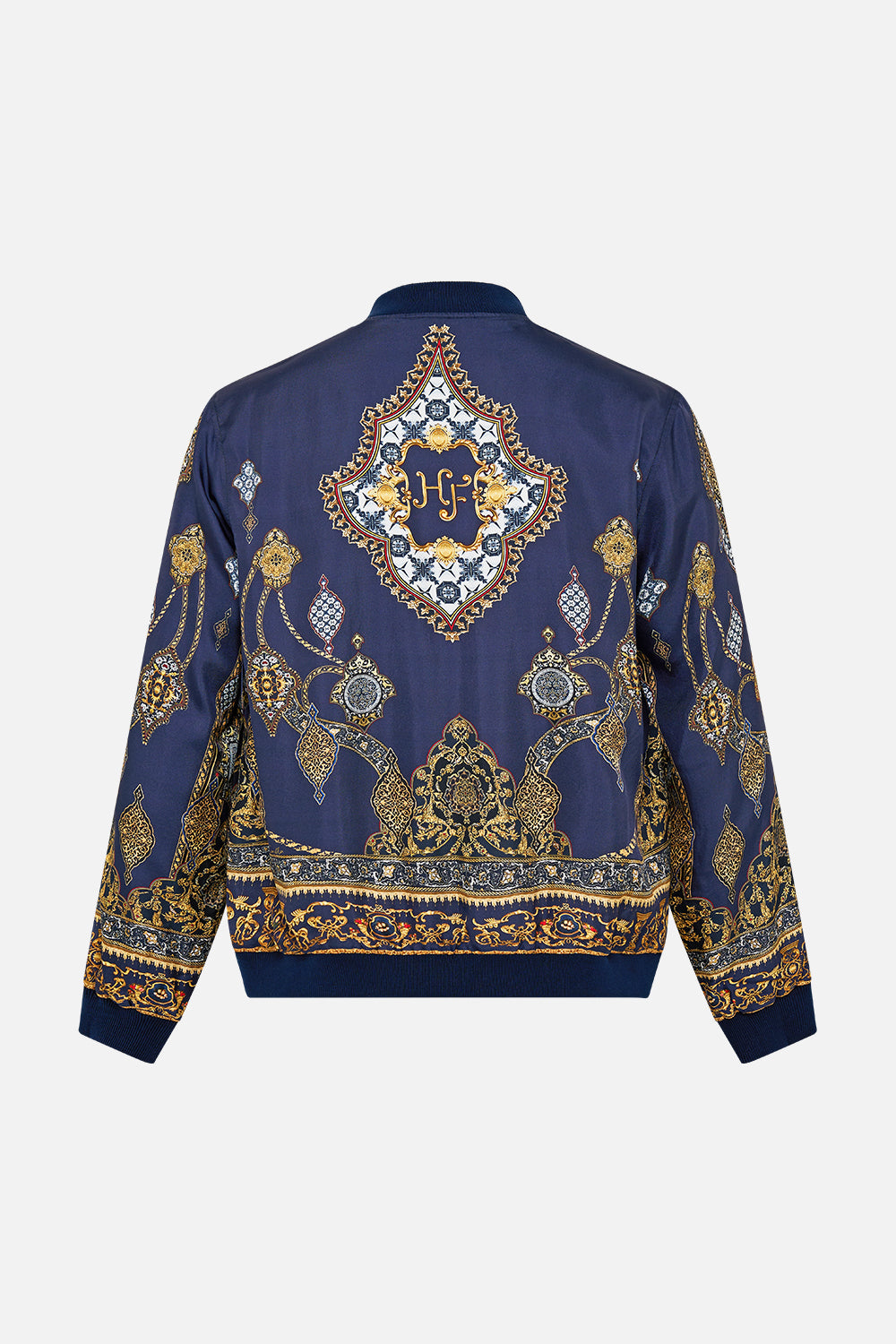The CAMILLA REVERSIBLE ZIP THROUGH BOMBER JACKET THE IMPERIAL GATE