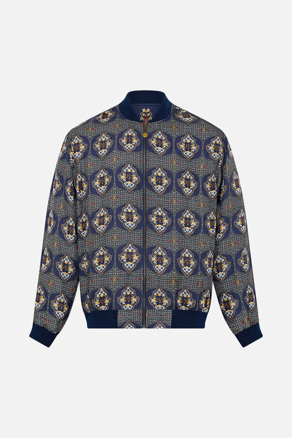 The CAMILLA REVERSIBLE ZIP THROUGH BOMBER JACKET THE IMPERIAL GATE