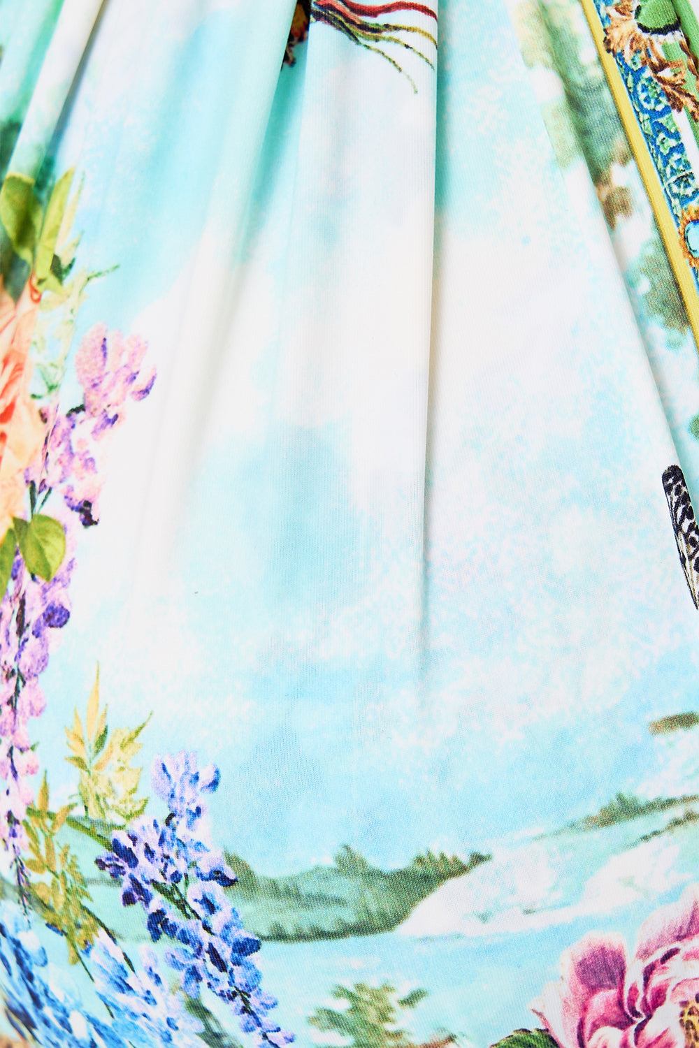 REVERSIBLE GATHERED TAB HALTER BIKINI SET TALES OF TOPKAPI PALACE