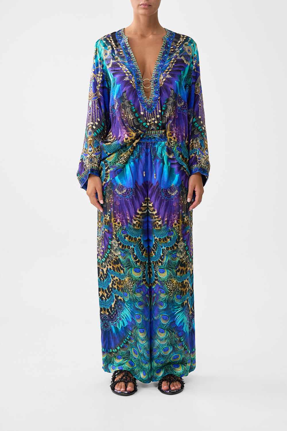 The CAMILLA STRAIGHT LEG PANT COSMIC ZOOLOGYCOSMIC ZOOLOGY