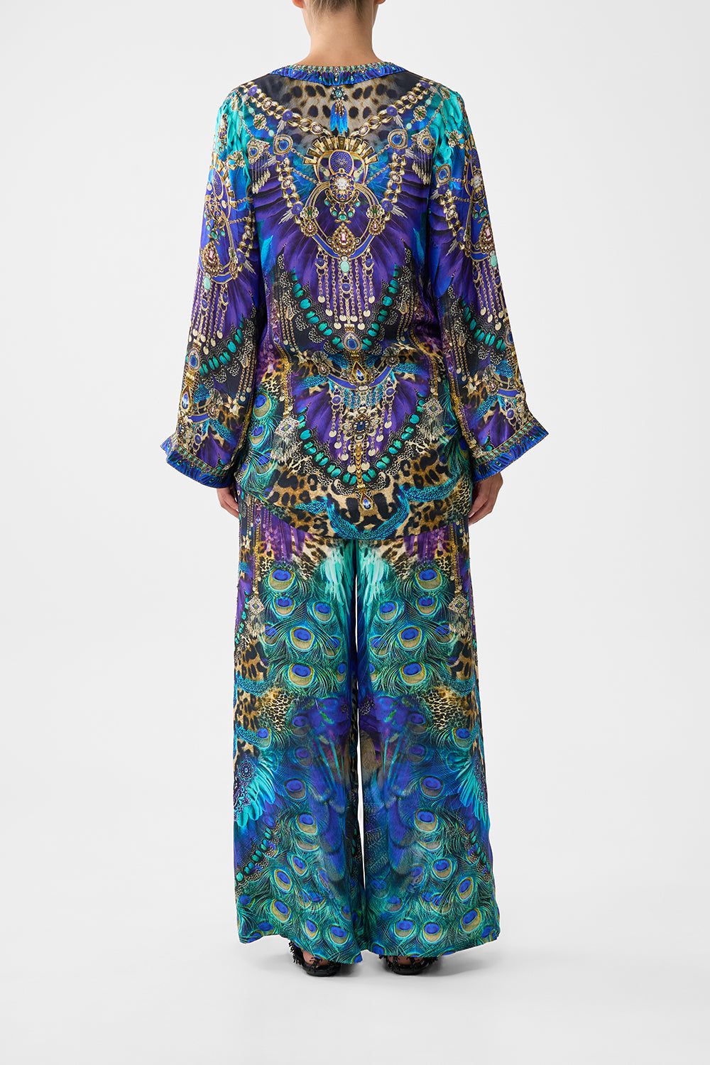 The CAMILLA STRAIGHT LEG PANT COSMIC ZOOLOGY