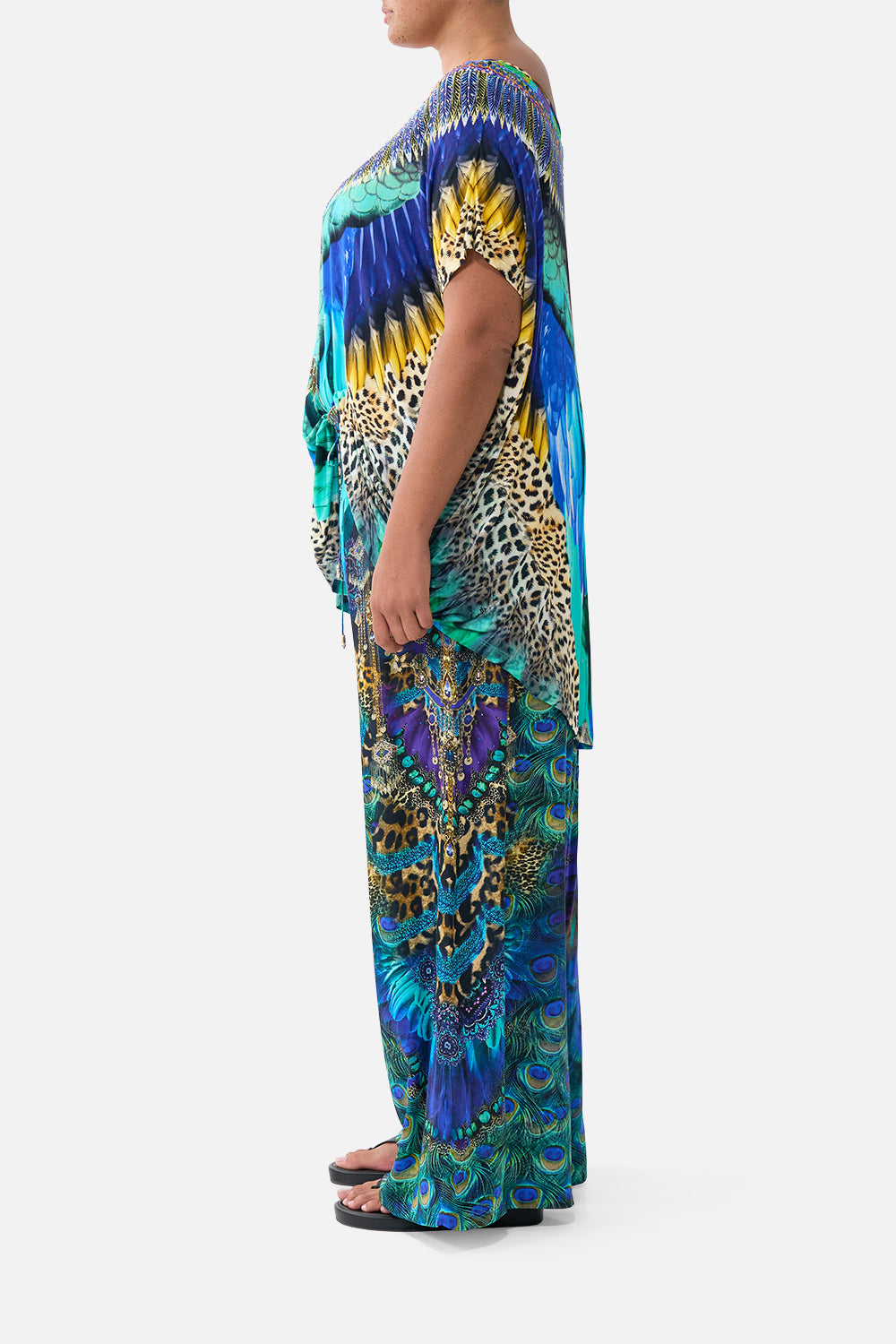 The CAMILLA STRAIGHT LEG PANT COSMIC ZOOLOGY