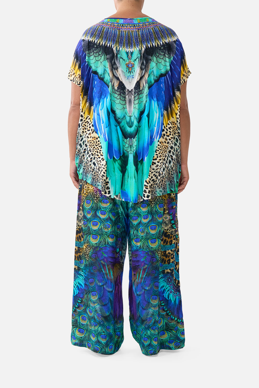The CAMILLA STRAIGHT LEG PANT COSMIC ZOOLOGY