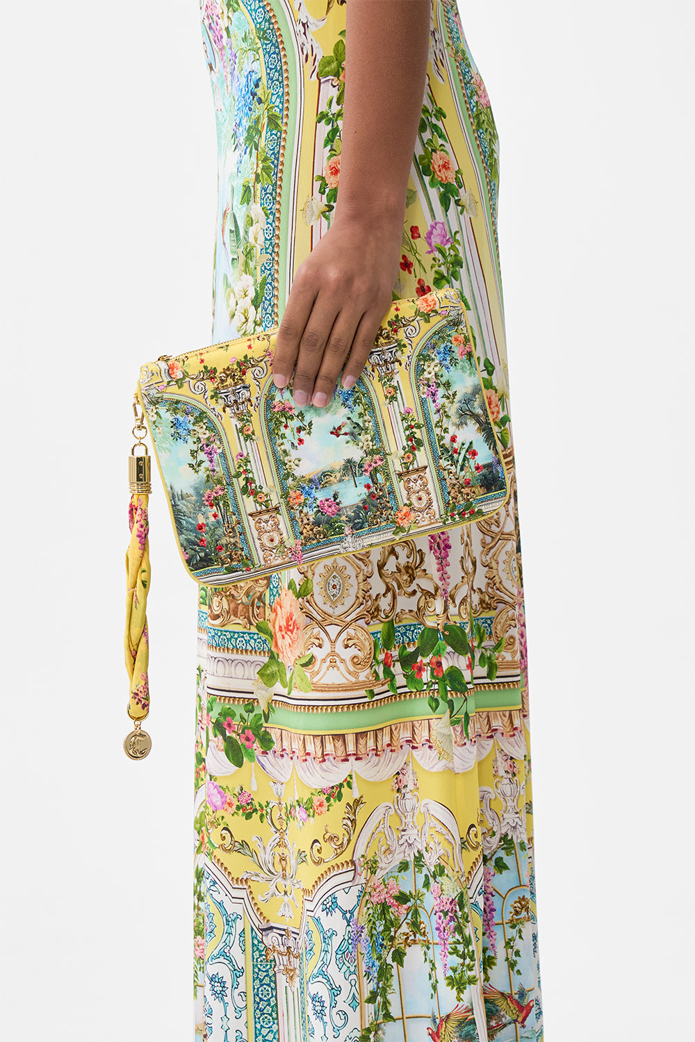 The CAMILLA SCARF CLUTCH TALES OF TOPKAPI PALACE