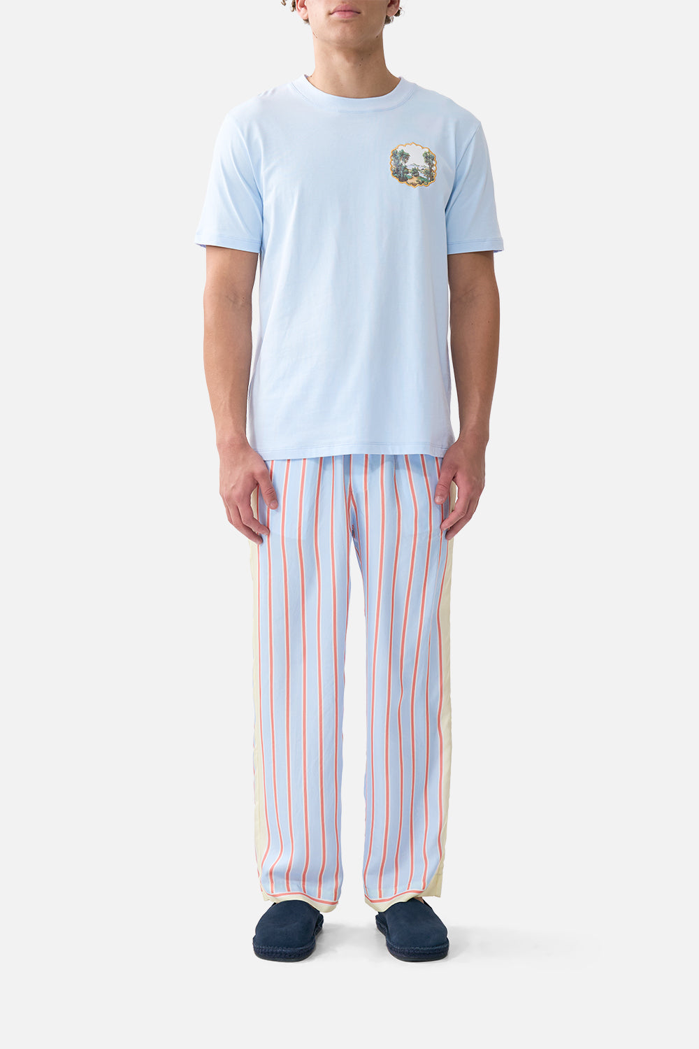 RELAXED HEAVYWEIGHT CREW NECK TEE BOTANICAL BALLADS