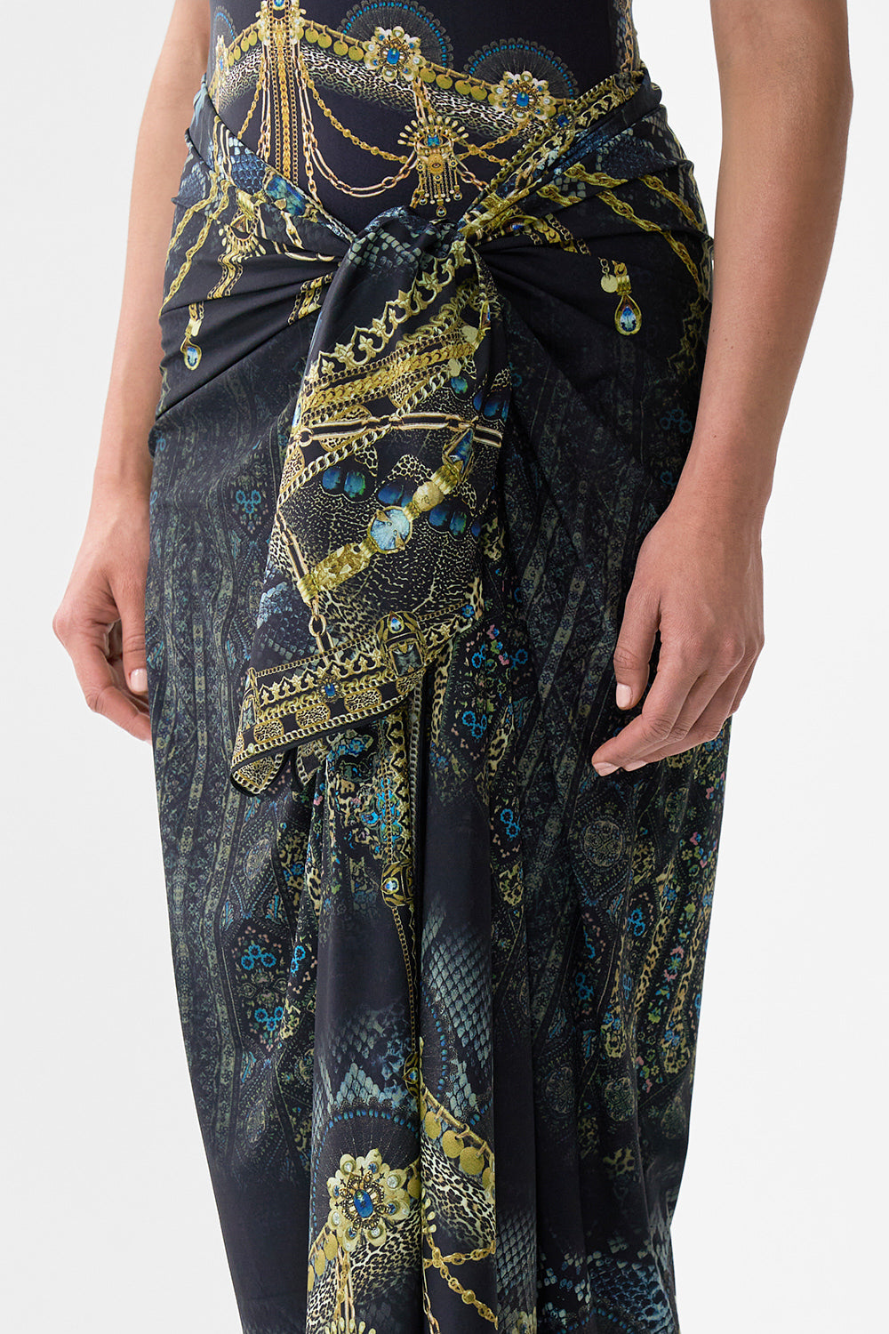 MULTI WEAR LONG SARONG SONG OF THE SOLSTICE