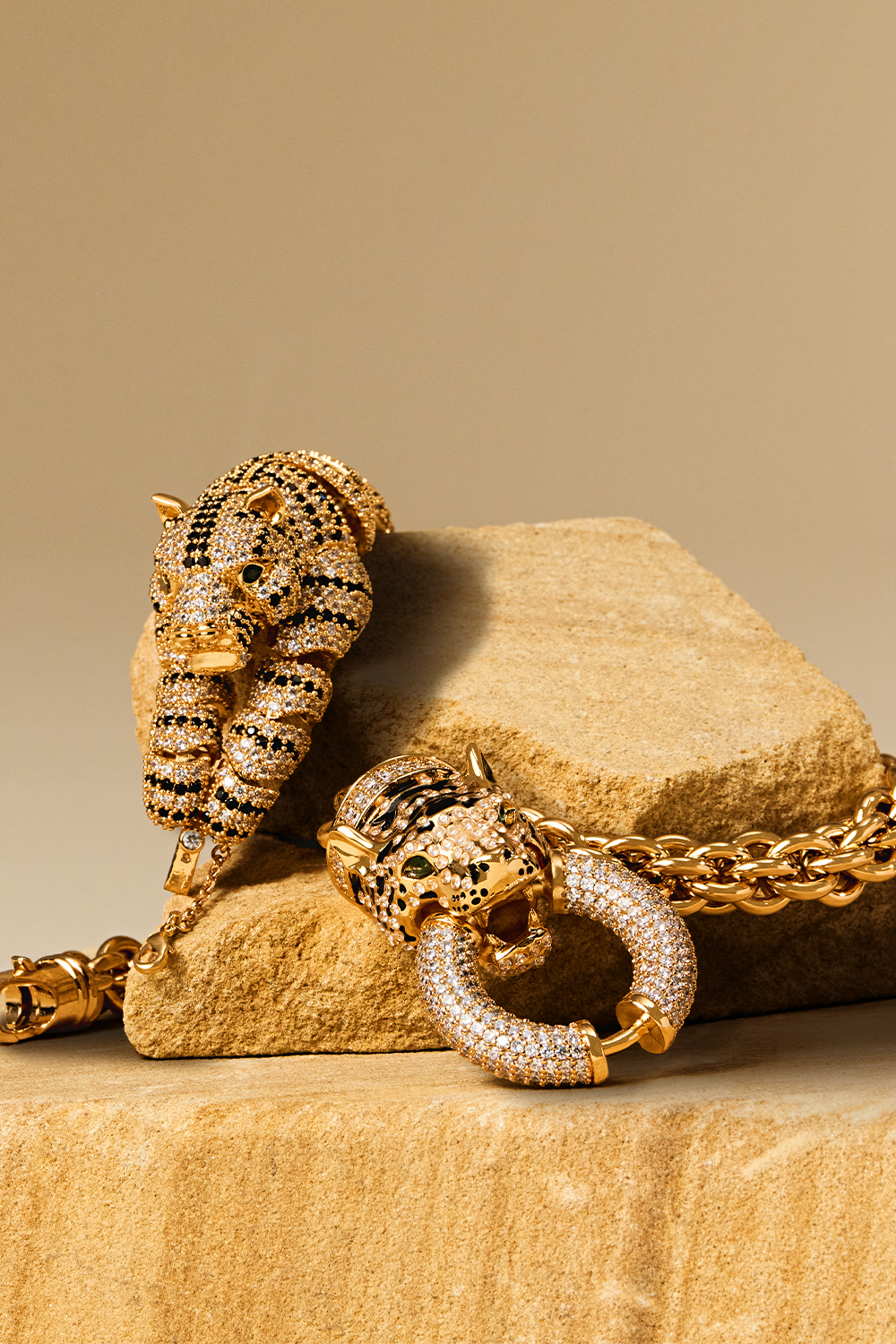 FIERCE FOLKLORE CHAIN BRACELET GOLD