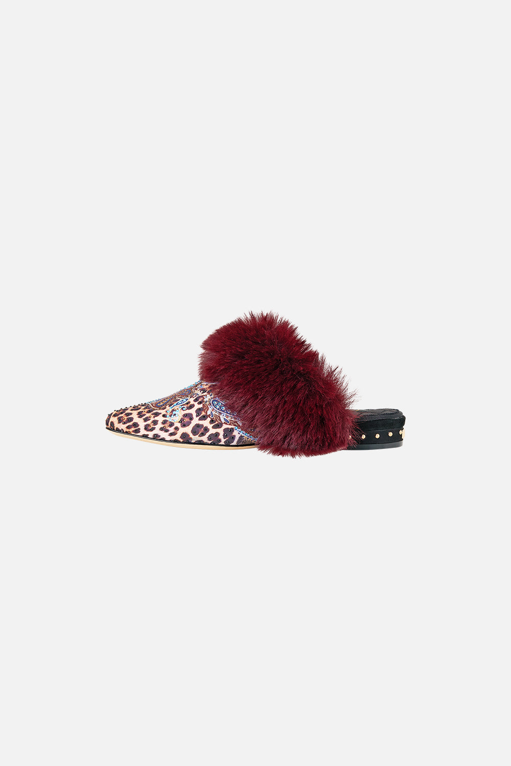 BELLE FUR SLIPPER ISTANBUL ANIMALIA