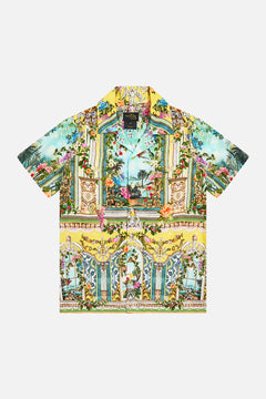 BOYS SHORT SLEEVE CAMP COLLARED SHIRT TALES OF TOPKAPI PALACE