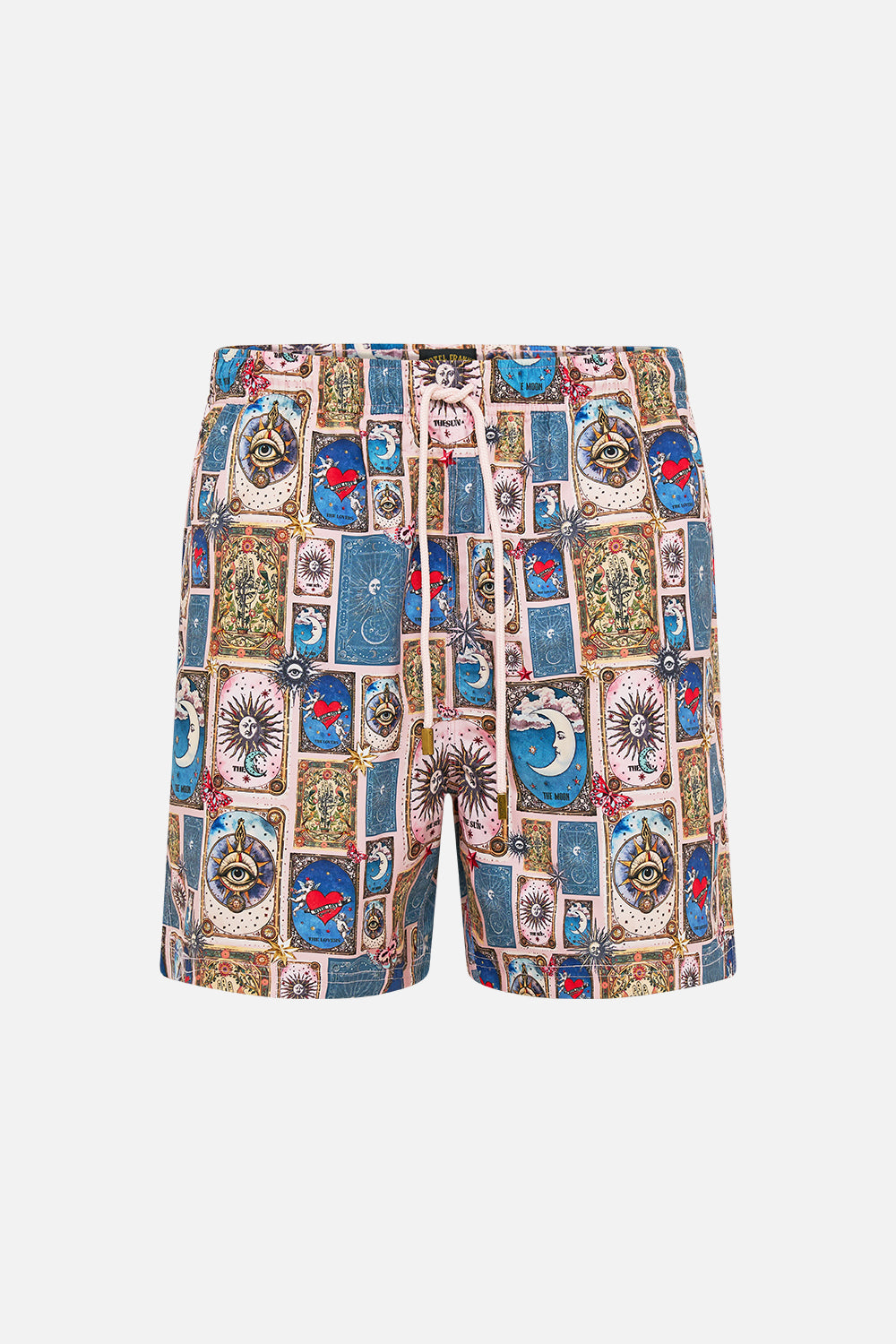 MID LENGTH BOARDSHORT WITH ELASTIC WAIST HOUSE OF HOROSCOPES