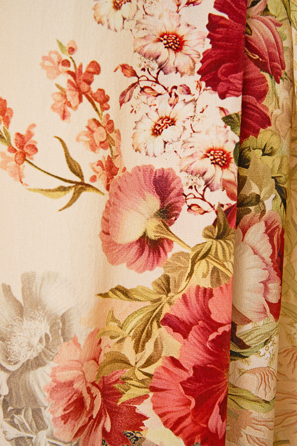 The CAMILLA Soft Wide Leg Pant With Tie Detail in our Meet Me At The Majestic print.