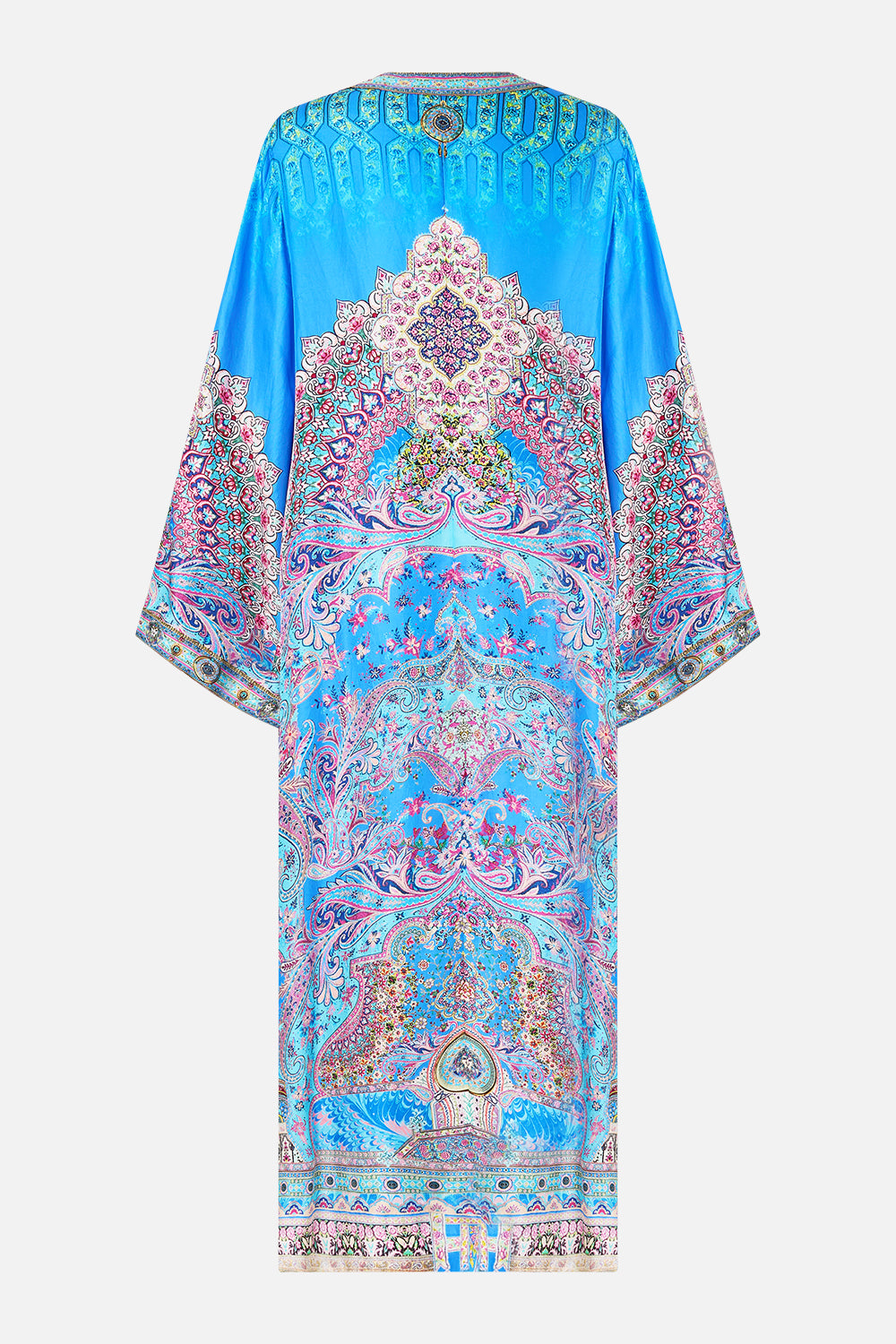 DEEP V NECK HARDWARE KAFTAN FOOTSTEPS IN FOLKLORE