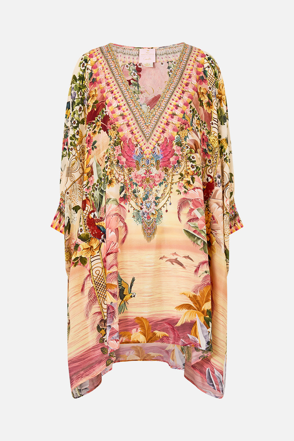 SHORT KAFTAN WITH CUFF WELCOME TO THE WHITE LOTUS
