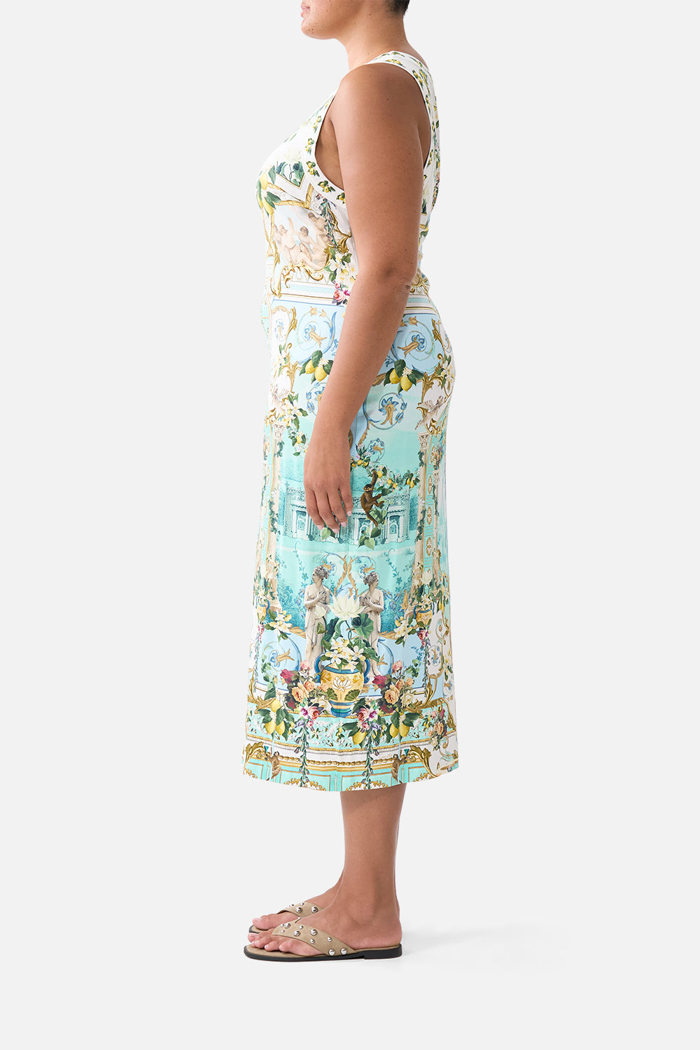 JERSEY TANK DRESS VENUS ON A VESPA