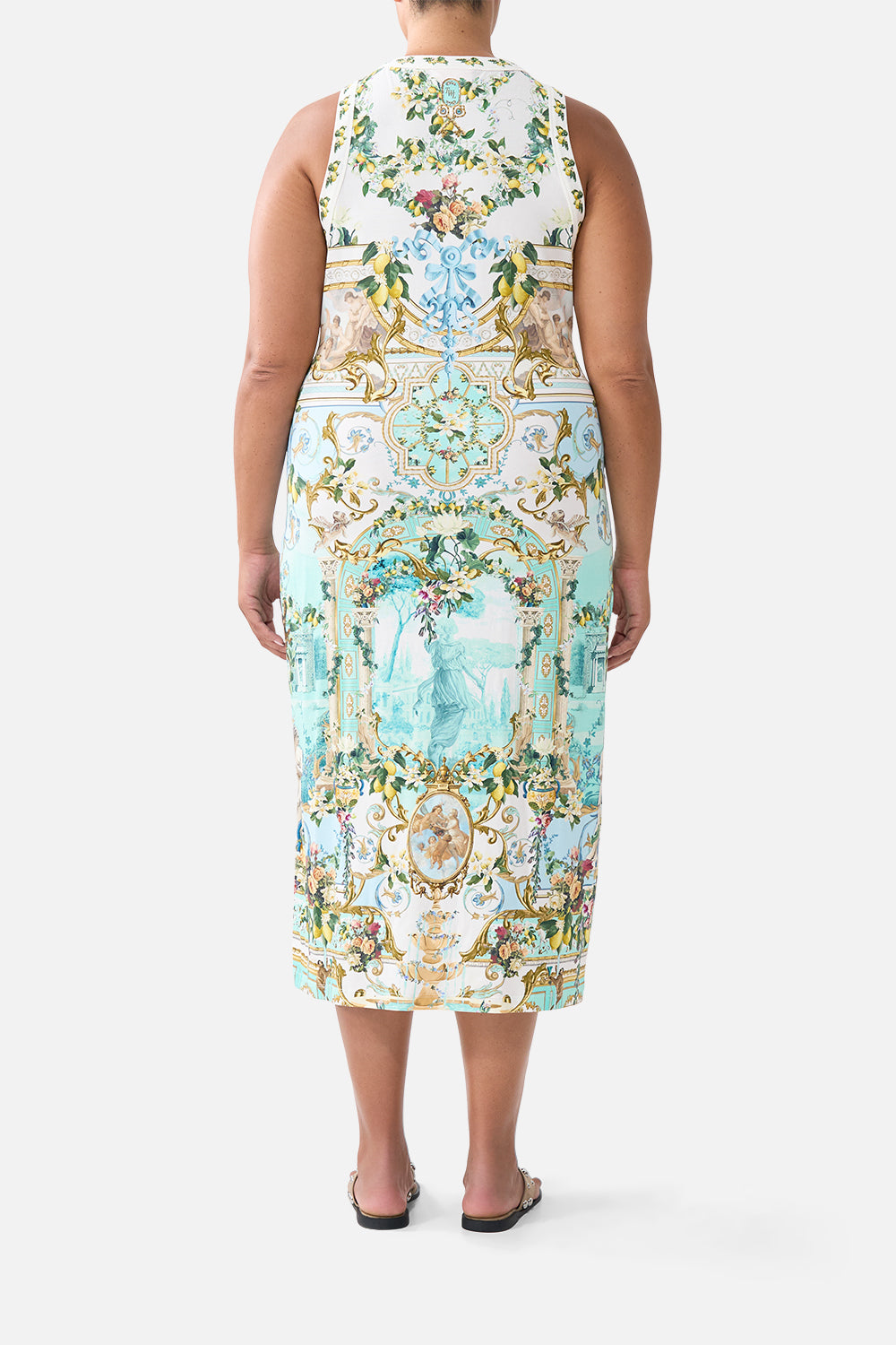 JERSEY TANK DRESS VENUS ON A VESPA