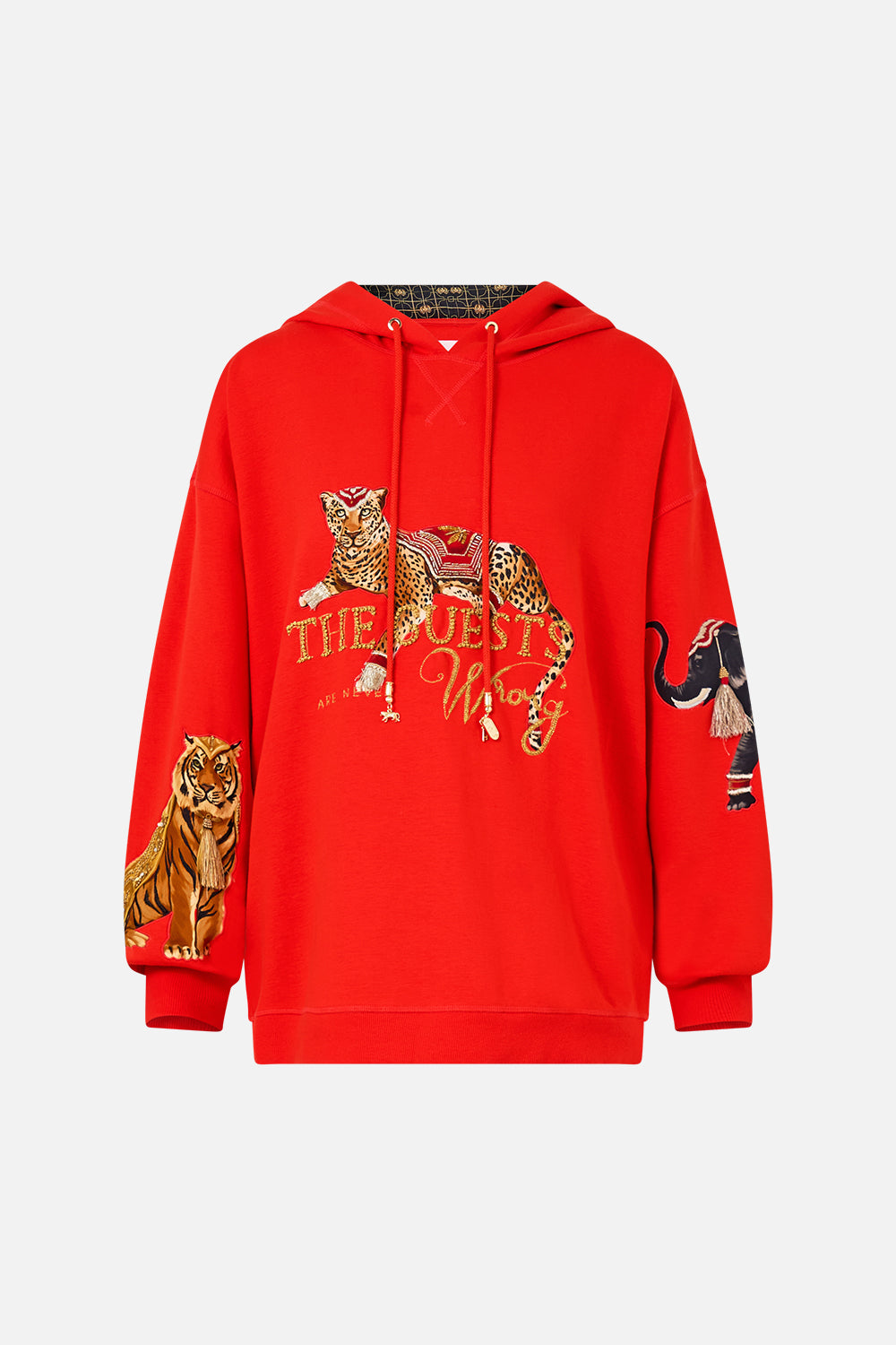 HOODIE WITH POCKETS READY FOR MY WELCOME DRINK