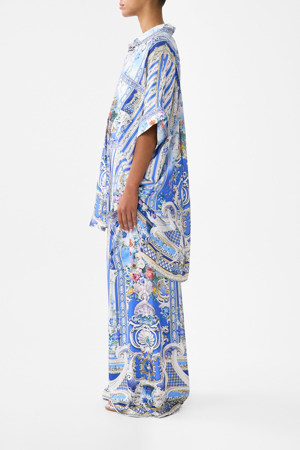 The CAMILLA OVERSIZED POCKET TUNIC OTTOMAN OPULENCE