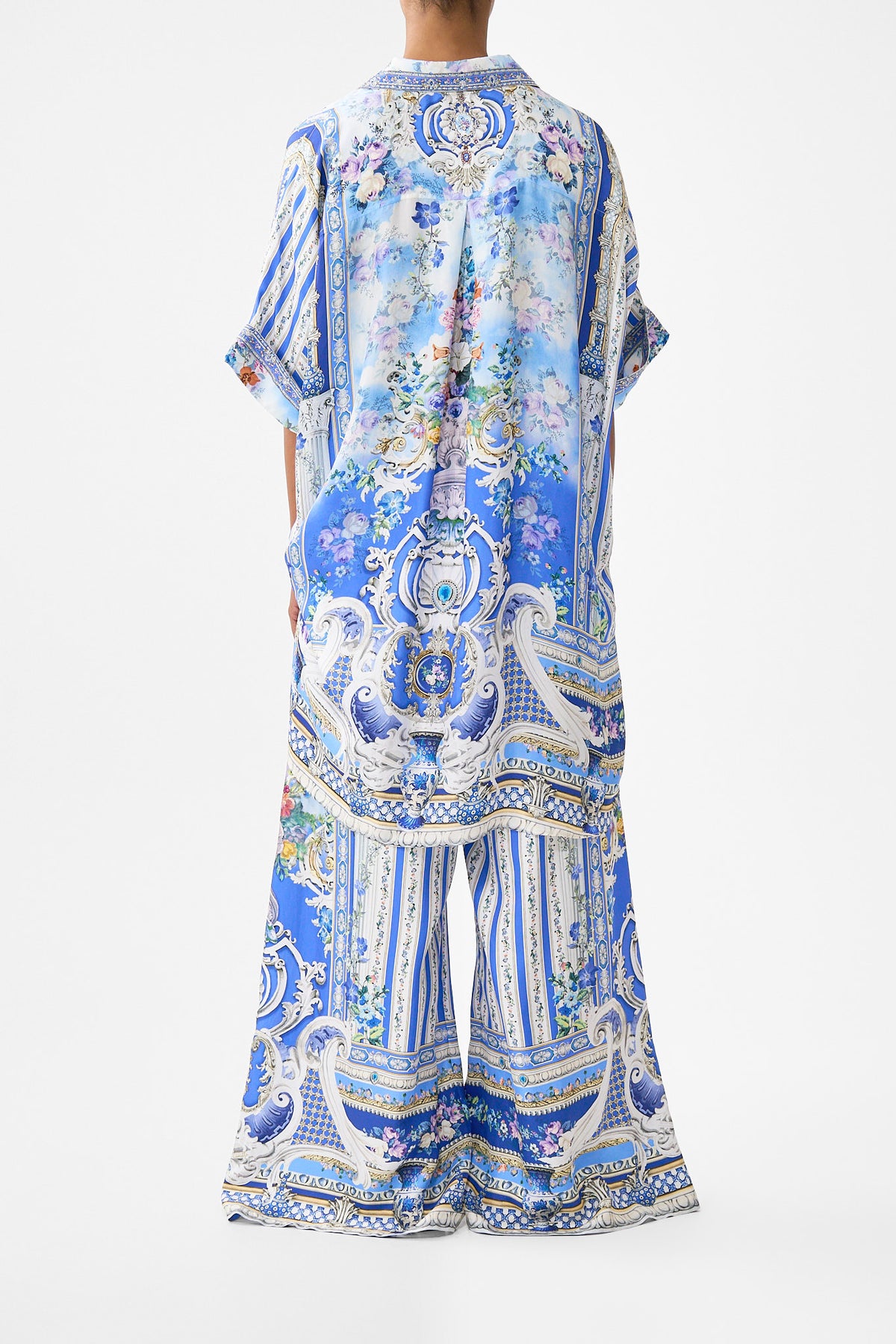 The CAMILLA OVERSIZED POCKET TUNIC OTTOMAN OPULENCE