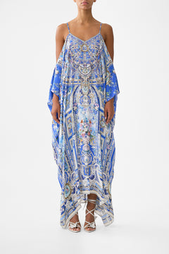 DROP SHOULDER STRAP KAFTAN OTTOMAN OPULENCE