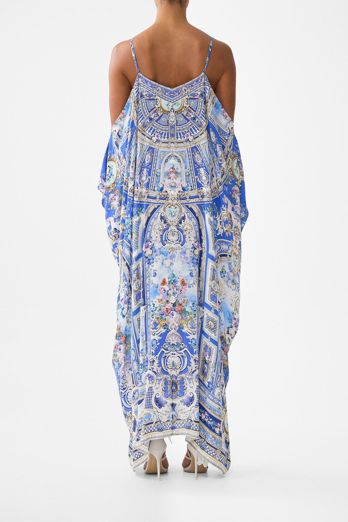 DROP SHOULDER STRAP KAFTAN OTTOMAN OPULENCE