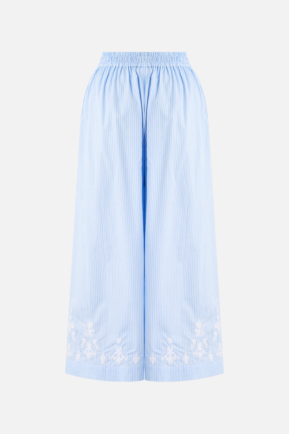 The CAMILLA WIDE LEG ELASTIC WAIST PANT OTTOMAN OPULENCE