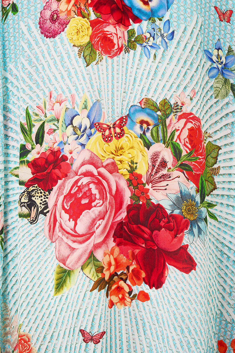 The CAMILLA WING COLLAR KAFTAN PAPERS AND CURIOUS CAPERS