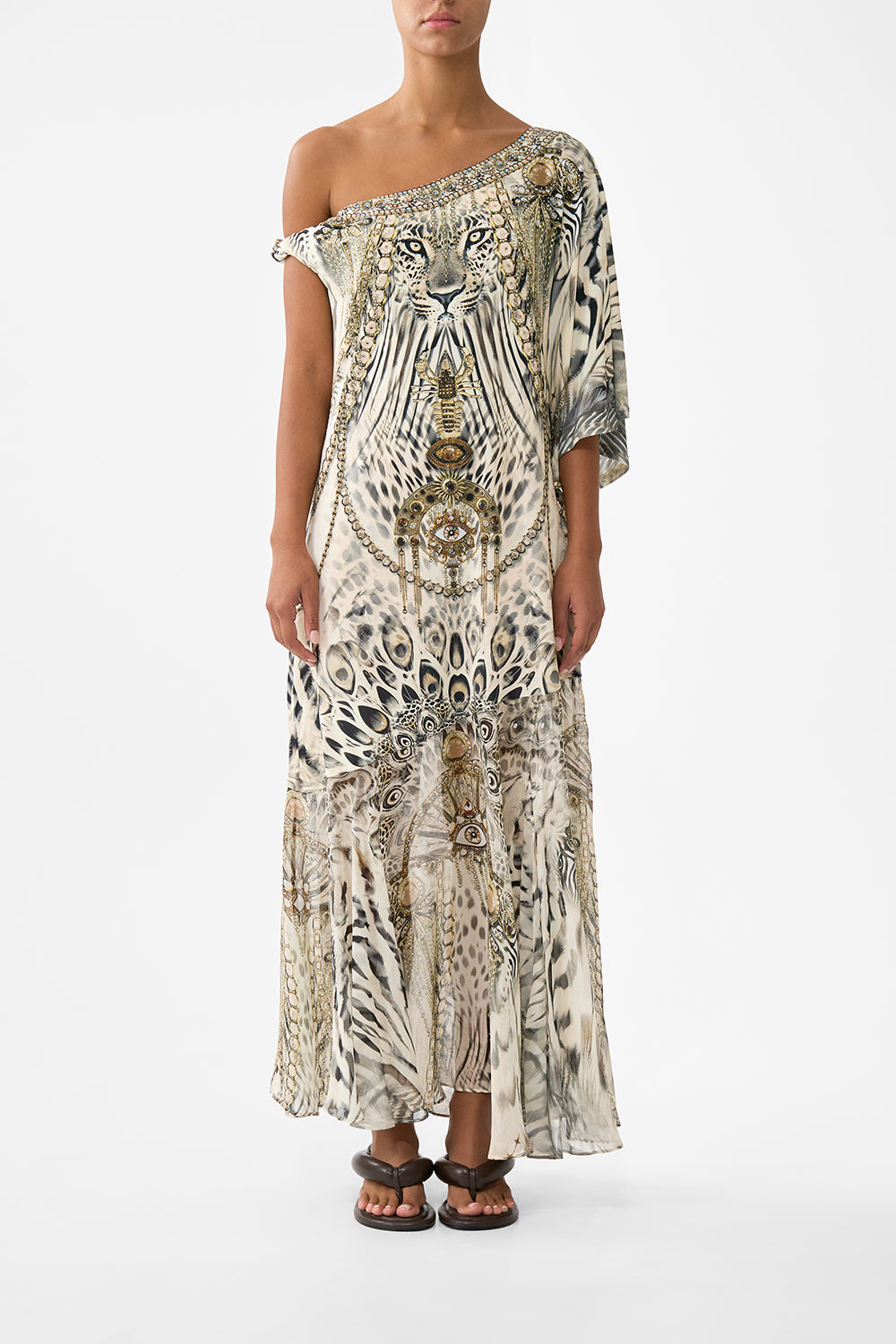 The CAMILLA TWISTED ONE SHOULDER DRESS LADY LIONHEARTLADY LIONHEART