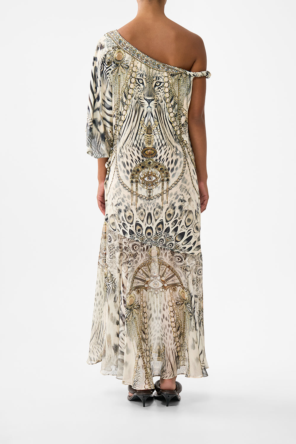 The CAMILLA TWISTED ONE SHOULDER DRESS LADY LIONHEART