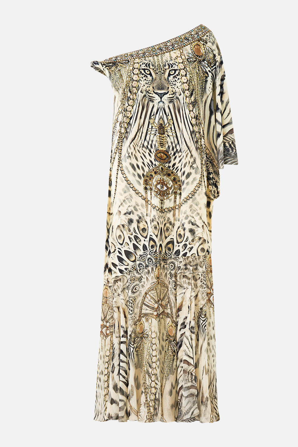 The CAMILLA TWISTED ONE SHOULDER DRESS LADY LIONHEART