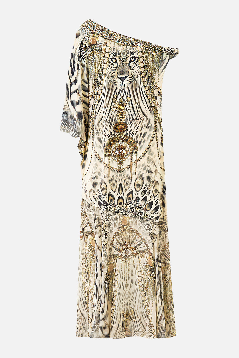 The CAMILLA TWISTED ONE SHOULDER DRESS LADY LIONHEART