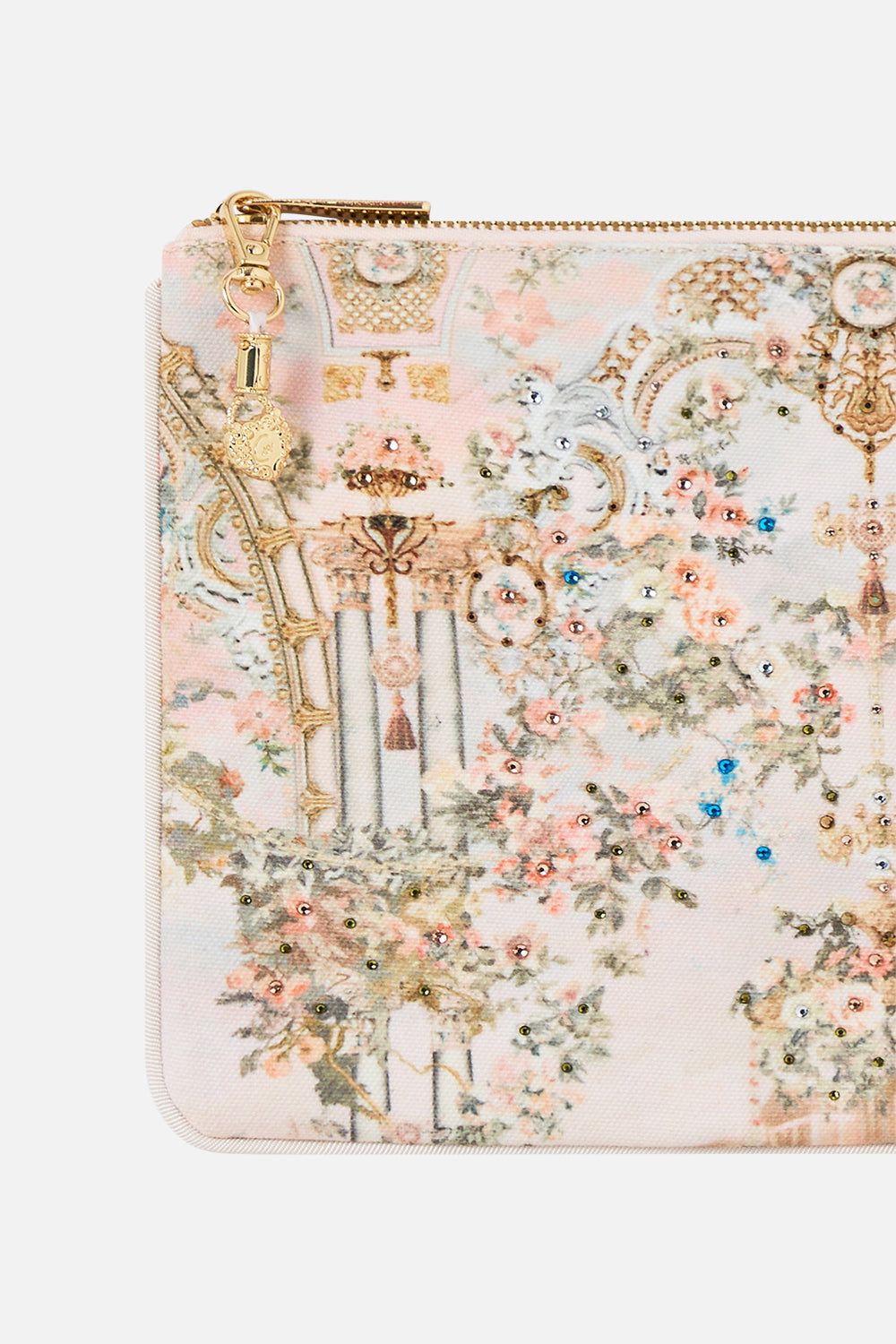 The CAMILLA SMALL CANVAS CLUTCH TWILIGHT IN ISTANBUL