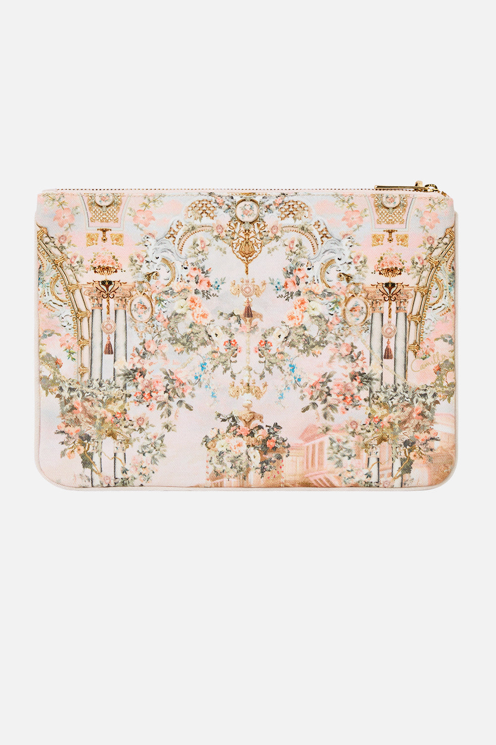 The CAMILLA SMALL CANVAS CLUTCH TWILIGHT IN ISTANBUL