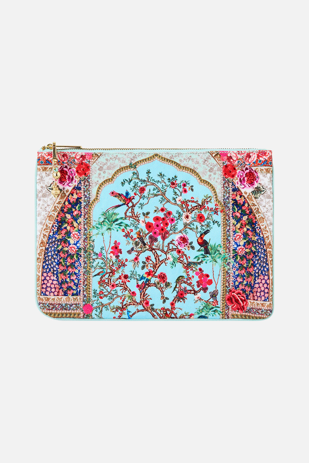 SMALL CANVAS CLUTCH SULTANS AND QUEENS