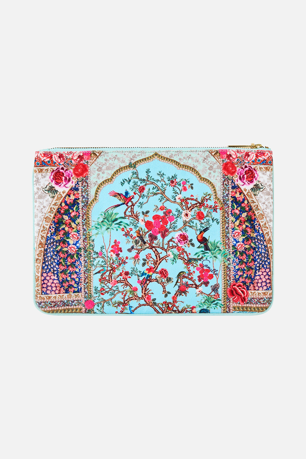 SMALL CANVAS CLUTCH SULTANS AND QUEENS