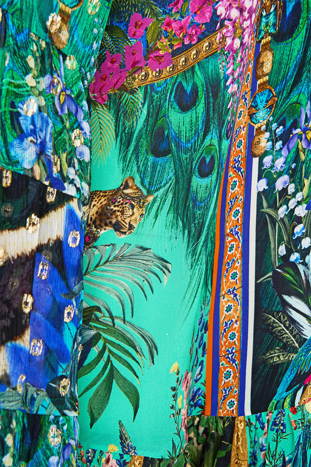 The CAMILLA A-LINE FRILL DRESS ANIMAL ALCHEMY
