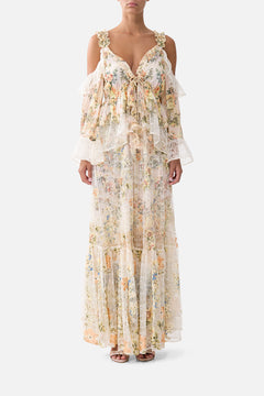 COLD SHOULDER RUFFLE TOP TWILIGHT IN ISTANBUL