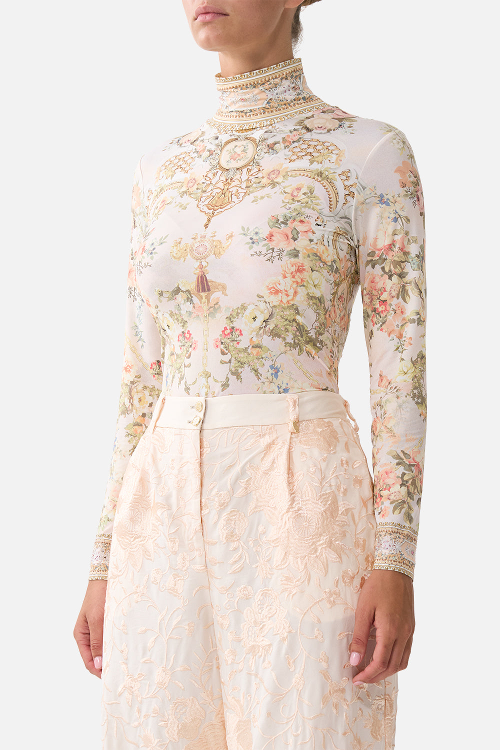 The CAMILLA JERSEY TURTLENECK TWILIGHT IN ISTANBUL