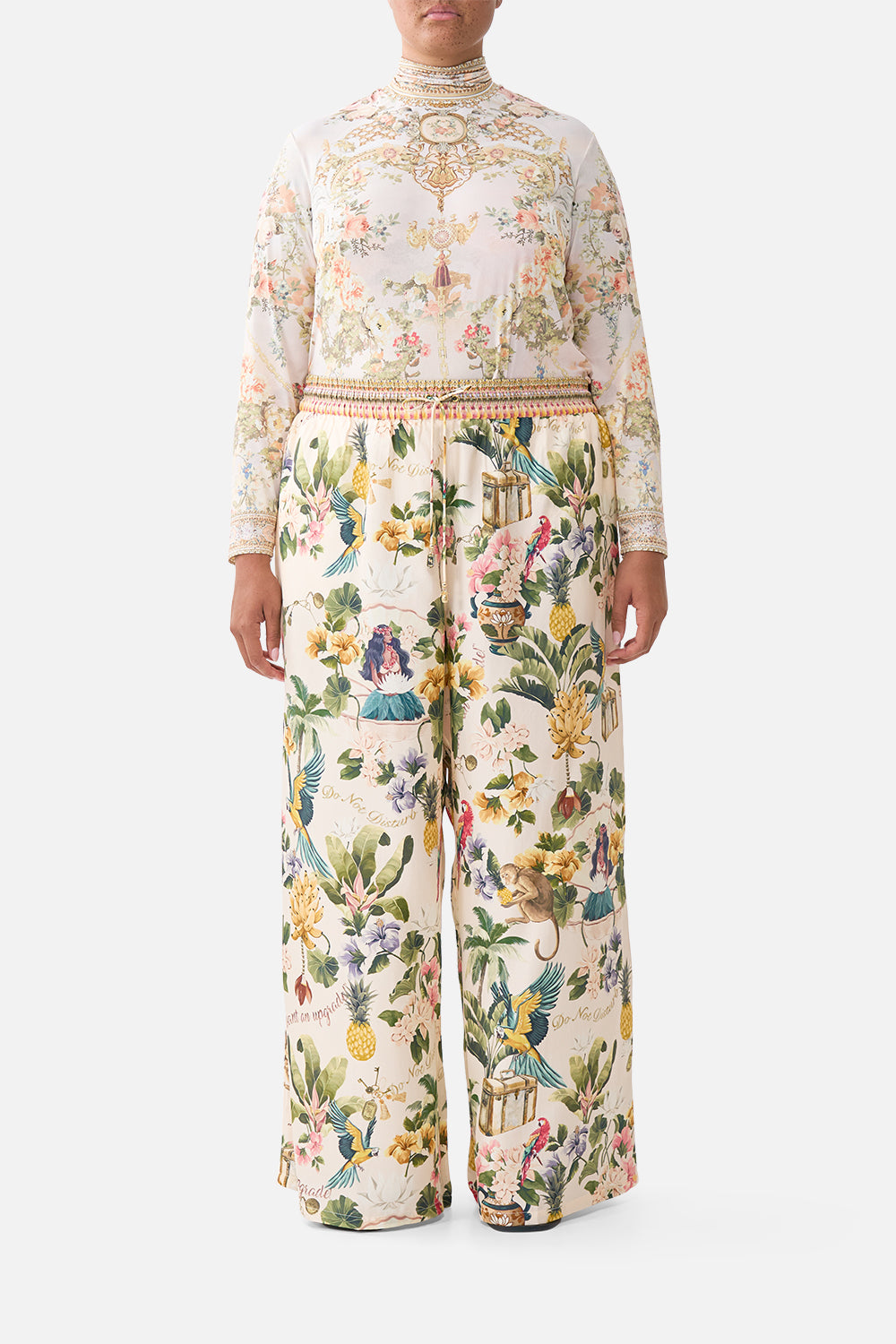 The CAMILLA JERSEY TURTLENECK TWILIGHT IN ISTANBUL