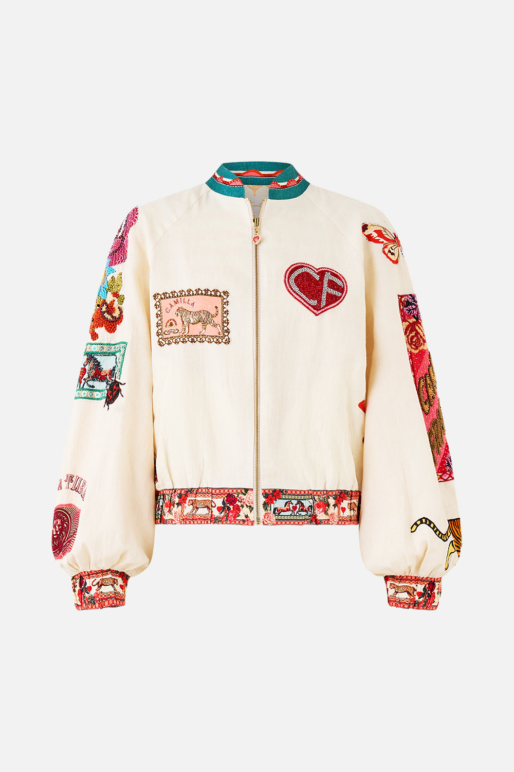 The CAMILLA BOMBER JACKET WITH CUFF HIGH CLASS HOOKAH