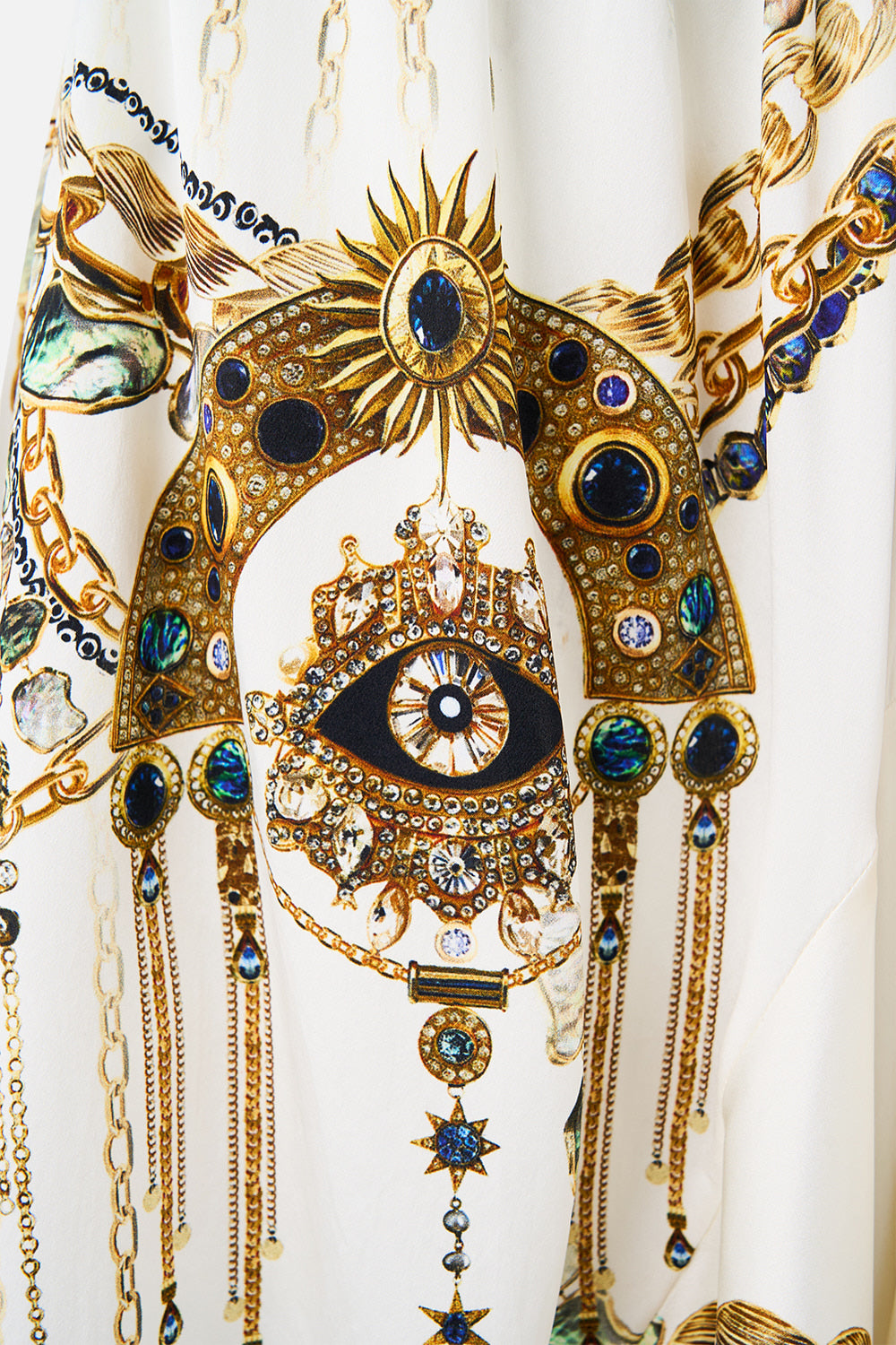 The CAMILLA PANELLED HAREM PANT WITH TIE WAIST CHAIN GANG