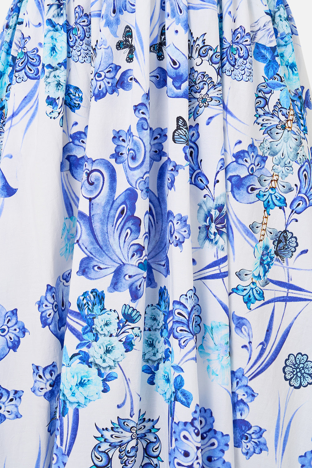 RUFFLE HEM HALTER DRESS ALL ABOUT THAT LACE