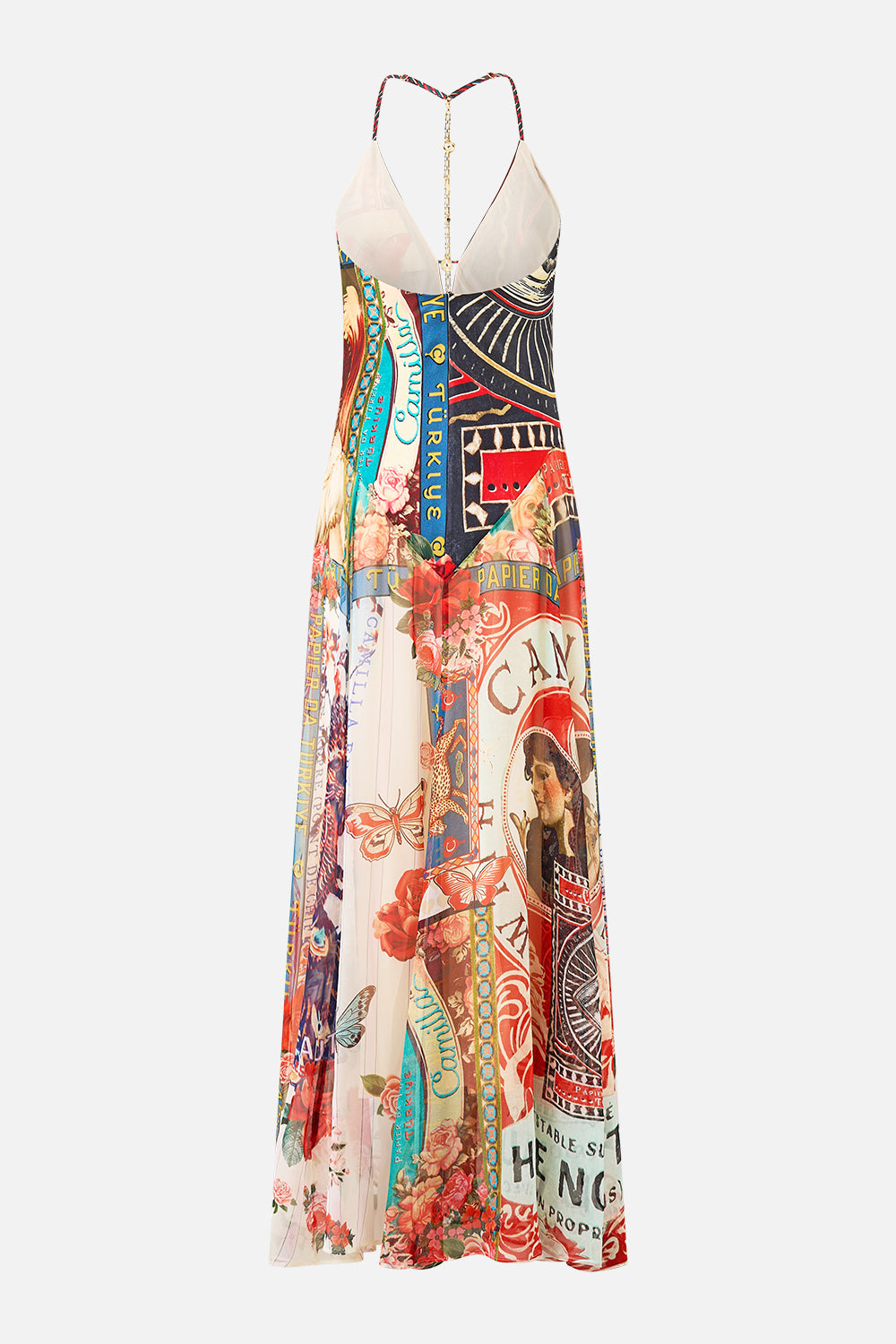The CAMILLA HARDWARE DETAIL SLIP DRESS HIGH CLASS HOOKAH