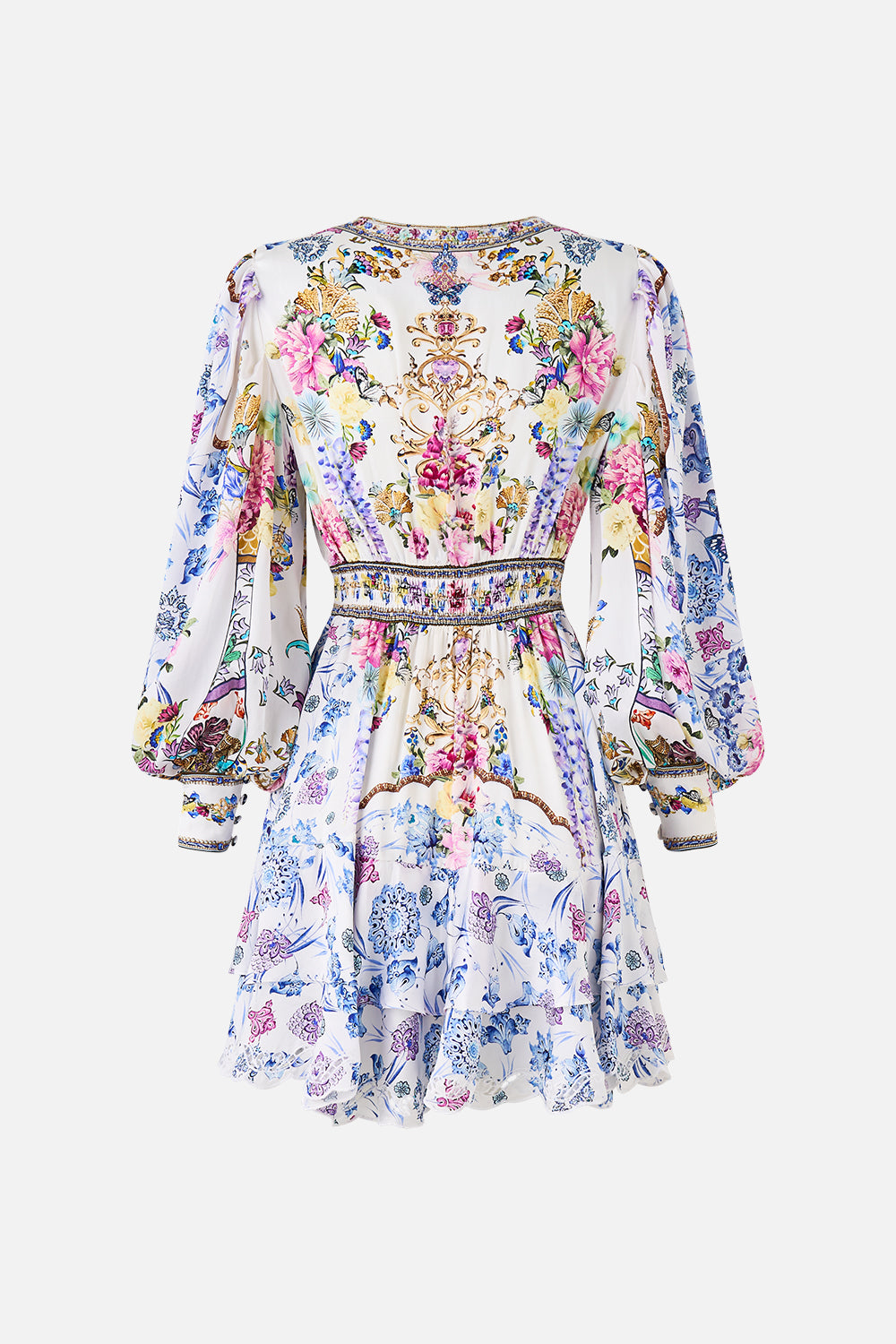 The CAMILLA BUTTON FRONT FRILL DRESS ALL ABOUT THAT LACE