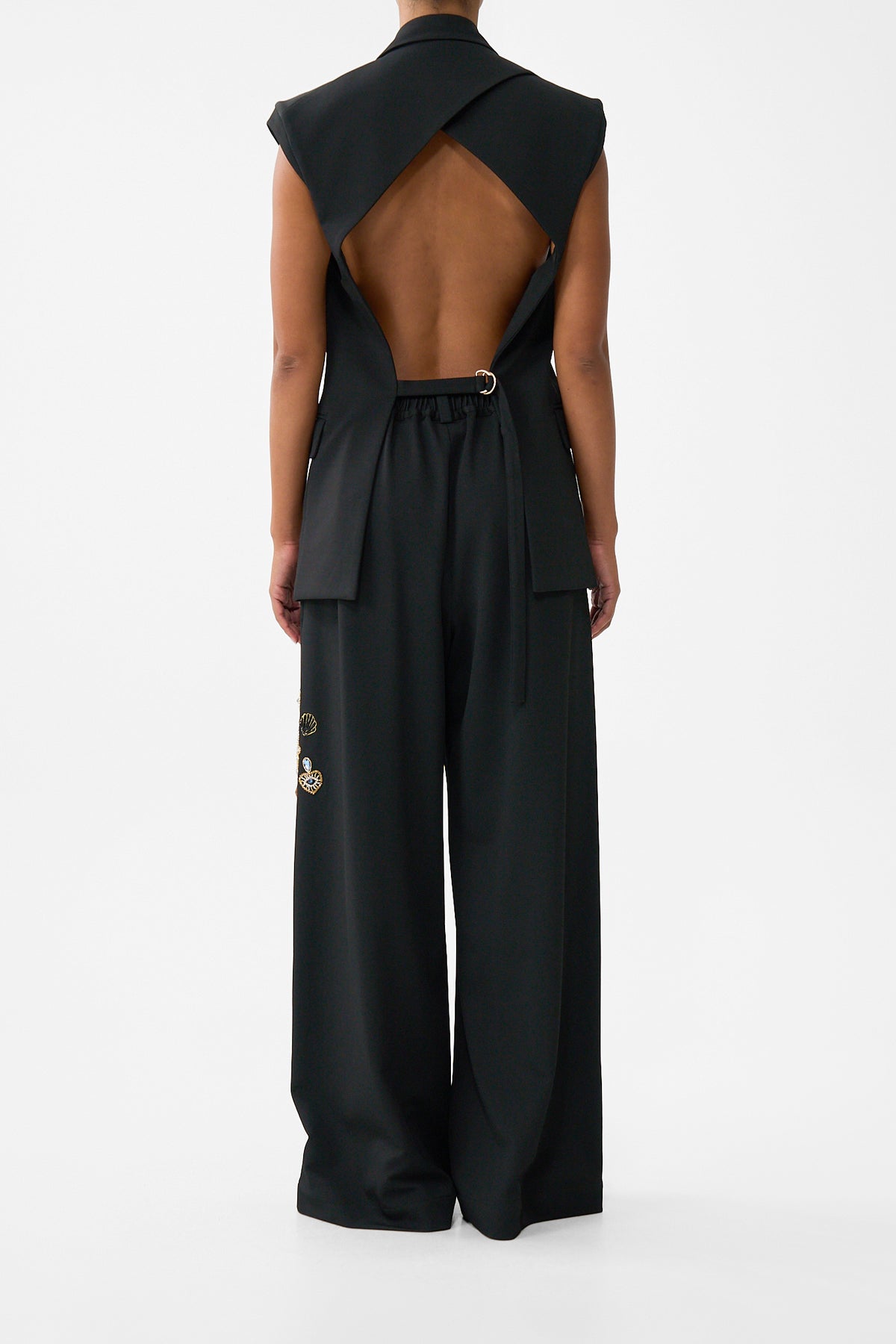 The CAMILLA TAILORED SLEEVELESS VEST AMULETS AND ALCHEMY