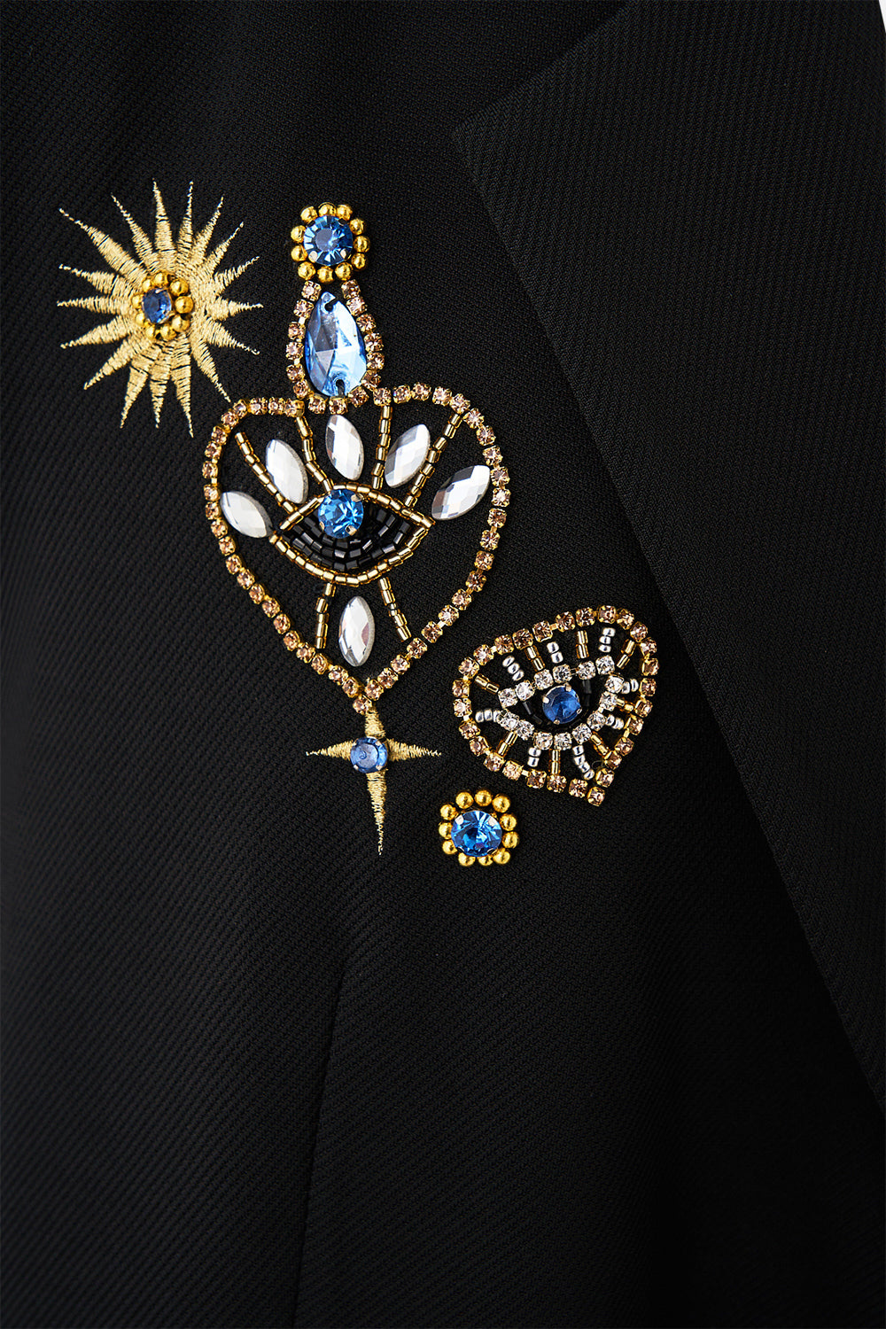 The CAMILLA TAILORED SLEEVELESS VEST AMULETS AND ALCHEMY