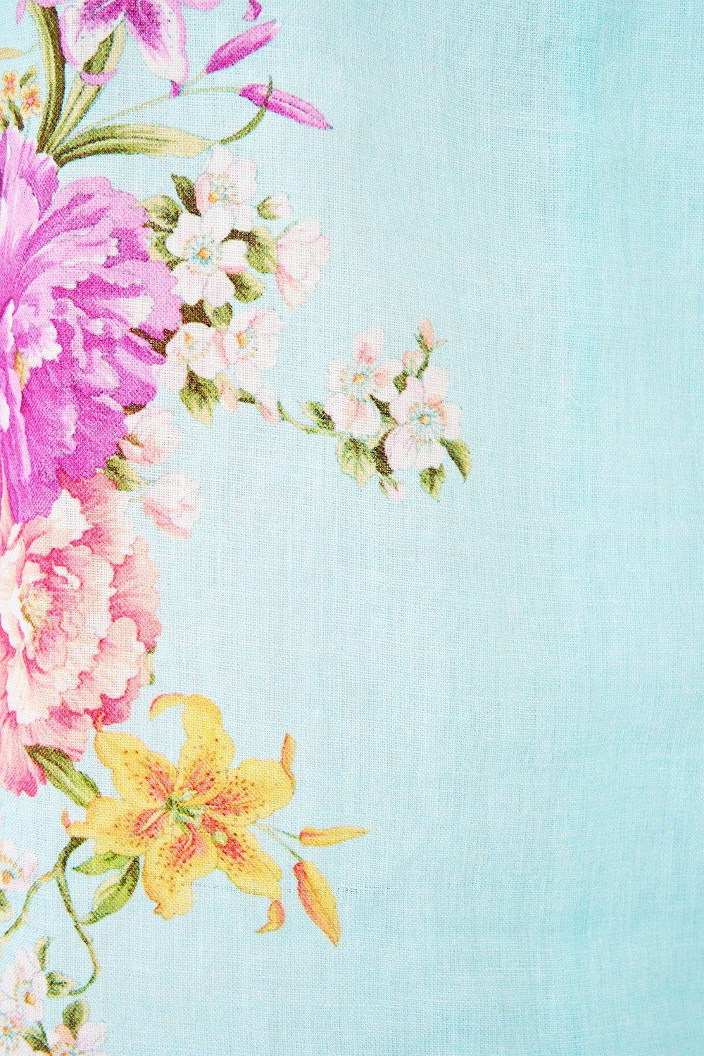 The CAMILLA BUTTON THROUGH COLLARED TOP BAZAAR BLOOMS