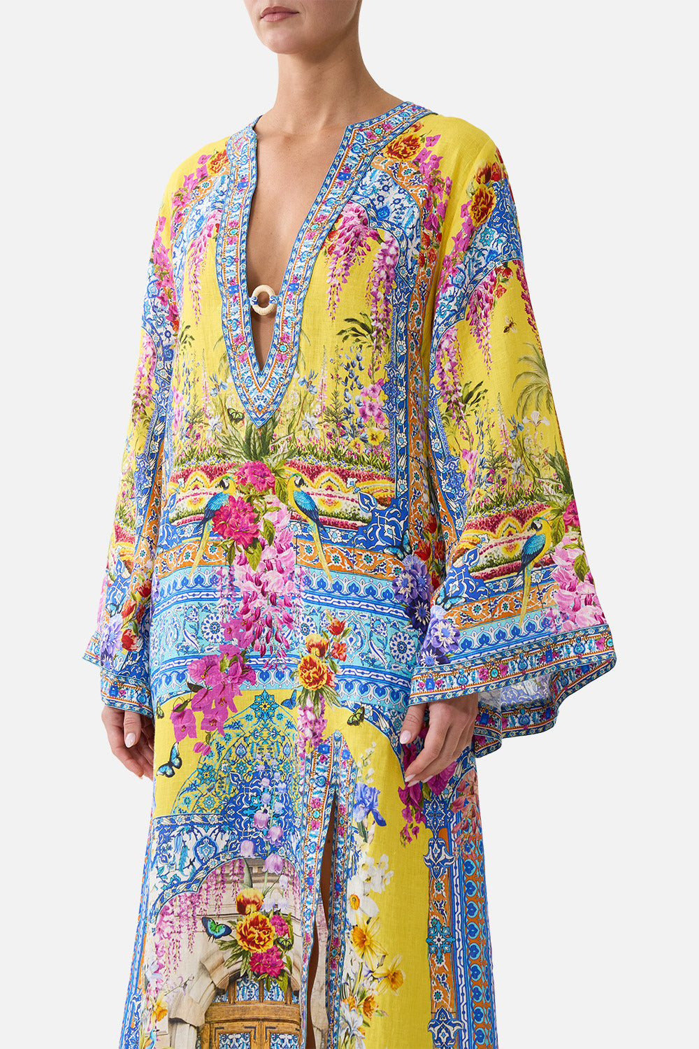 DEEP V-NECK HARDWARE KAFTAN SULTANAHMET SUMMER